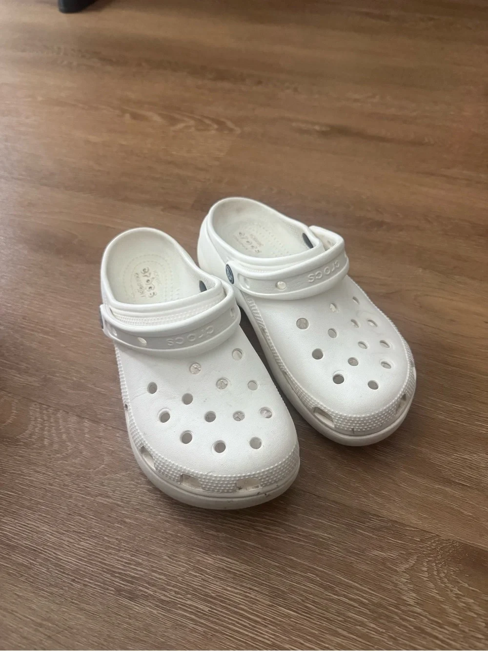 CROCS Kids' Classic Clog - White